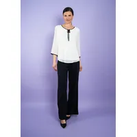 Seidel Moden Chiffonbluse SEIDEL MODEN "Exklusiv bei OTTO", Damen, Gr. 52, weiß (sanftes weiß), Web, Obermaterial: 100% Polyester.