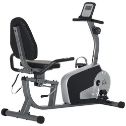 HOMCOM Fitnessrad Stahlrohr, ABS