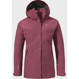 Schöffel Damen Style Tamina 3in1 Jacke (Größe M, lila)