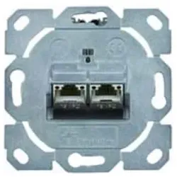Telegärtner Modulaufnahme AMJ-S 2fach UP/0flex Cat6A T568B 100022965