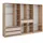 Vicco Kleiderschrank Elmo 280 x 200 x 50 cm Braun