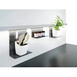 Naber 8045016, Linero MosaiQ Universalablage 1, graphitschwarz