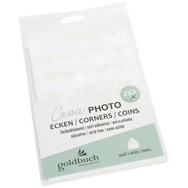 Goldbuch Fotoecken netto Crea weiß Fotoecken