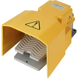TRU Components XF-502 Fußschalter 250 V/AC 15 A 1 Pedal mit Schutzhaube 1 Schließer, 1 Öffner 1 St.