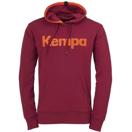Kempa Graphic Hoodie Sweatshirt, deep rot, 140