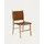 Kave Home 2er Set Kave Home Stuhl Calixta Leder Braun