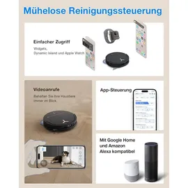 Ecovacs Deebot T50 Pro Omni Gen3 Schwarz