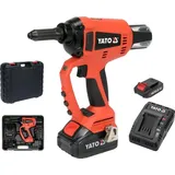 Yato Outil de rivetage aveugle à batterie 18V (1 batterie 3Ah)