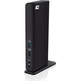 ACT USB-C- oder USB-A-Doppelmonitor-Dockingstation AC7049