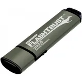 Kanguru FlashTrust - USB-Flash-Laufwerk - 32 GB (32 GB, USB-A), USB Stick, Grau
