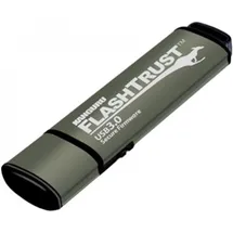 Kanguru FlashTrust - USB-Flash-Laufwerk - 32 GB (32 GB, USB-A), USB Stick, Grau