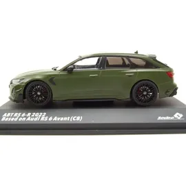 Solido 1:43 Audi RS6-R (olivengrün) – Hochdetailliertes Diecast-Modellauto im Sammler-Maßstab, Limitierte Edition, für Auto-Fans & Sammler - Grün