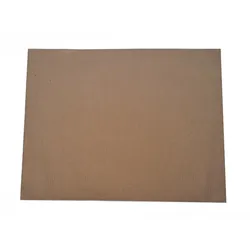 500x  Tischset Platzset aus Papier 30x40 cm kraftbraun vlies Struktur