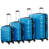 Zelsius Koffer-Set 4-tlg. blau/abs