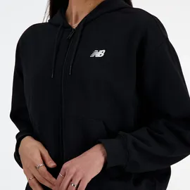 New Balance Sport Essentials French Terry Full Zip Sweatjacke Herren Schwarz XL
