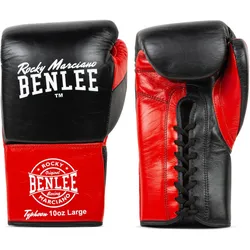 BENLEE Leather boxing gloves TYPHOON 10 OZ