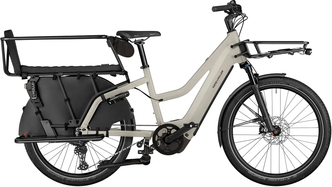 Riese & Müller Multicharger3 Family 625 Wh Damen Mixte beige - 26