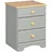 VCM Nachtschrank Nilon 44 x 40 x 56 cm Grau