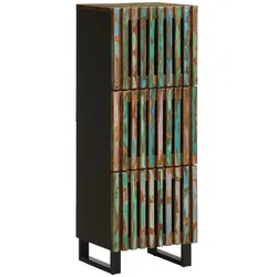 Highboard 40x34x110 cm Massivholz Akazie