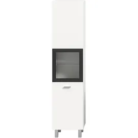 Möbel Boss Midischrank Boston 30 x 125 cm Weiß