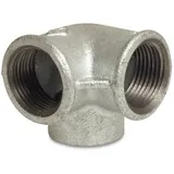 KLASEBO® Gewindefitting Temperguss 3/4 Zoll, Winkelverteiler verzinkt