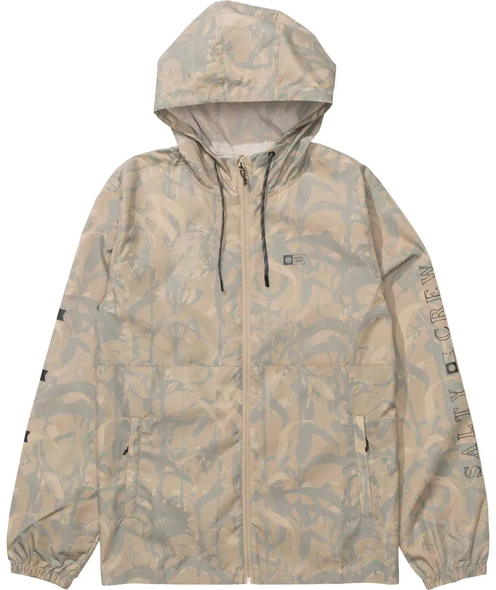 Salty Crew Surface Windbreaker Jckt lightt camo (LCAM) XXL