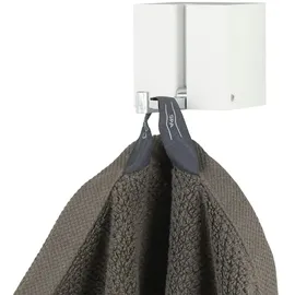 Sconto Klapphaken Priepert - weiß - Maße cm B: 6 H: 6 T: 10.0