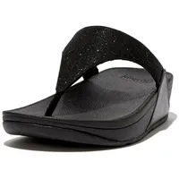 FitFlop Lulu Shimmerlux Zehentrenner, Schwarz, 42 EU