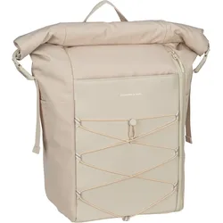Kapten & Son Yoho  in Sandstone (24 Liter), Rolltop Rucksack