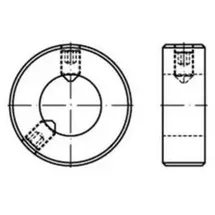 Hörger & Geßler Stellring DIN 703 100 x 140 x 32 mm 100 Stück