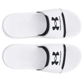 Under Armour Ignite Select Slides Badelatschen Herren 100 white/white/black 46