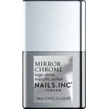 NAILS.INC Chrome Nagellack Silver Served 14 ml