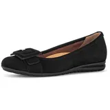 Gabor comfort Ballerinas, / 52.626.47 für Damen, schwarz, 38 EU 5 UK