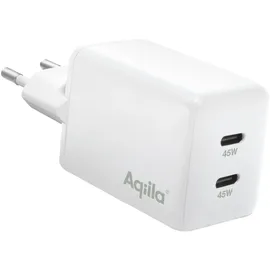 aqiila Chargebird W2 45W 2x USB-C weiß