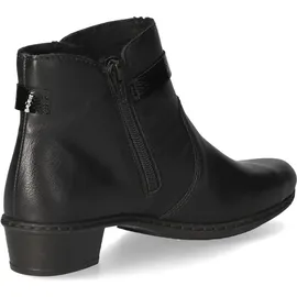 Rieker Damen Klassische Stiefeletten Y0783, Frauen Stiefeletten,übergangsschuhe,Stiefel,Bootee,Booties,halbstiefel,schwarz (00),38 EU / 5 UK