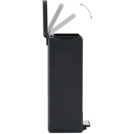 deluke Mülleimer 30 l Schwarz