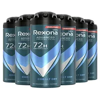 Rexona Advanced Protection Cobalt Dry Deodorant Spray 6 x 150 ml