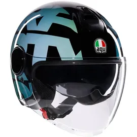 AGV Eteres Lido 46 Schwarz/Blau S