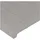 vidaXL Kopfteil Hellgrau 80x5x78/88 cm Stoff
