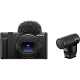 Sony Vlog-Kamera ZV-1 II mit Mikrofon ECM-G1 - 100 € Cashback bis 31.01.2025 möglich