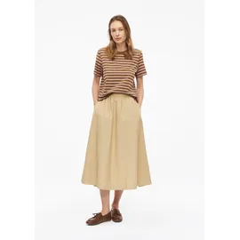 s.Oliver Faltenrock Damen Beige 38