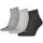 Puma Quarter Plain Sneakersocken 3er Pack Grau 39-42
