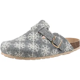 aniston shoes Clog Grau/Weiß 41