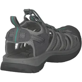 Keen Whisper Damen Medium Grey/Peacock Green 38,5