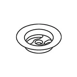 hansgrohe Ventilteller Exafill S chrom 97581000