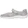 WALDLÄUFER HENNI Riemchenballerina, Keilabsatz, Halbschuh, Komfortschuh mit Perforation, Weite H grau 44,5 EU (10 UK)