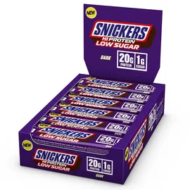 Mars Snickers High Protein Bar Dark Chocolate 12 x 57 g
