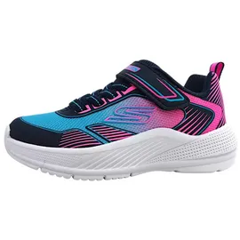 SKECHERS Microspec Advance Kinder Blau/Pink/Rosa 30