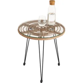 Tectake Molfetta Set 3-tlg. natur