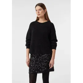 Comma, Strickpullover, schwarz, 40